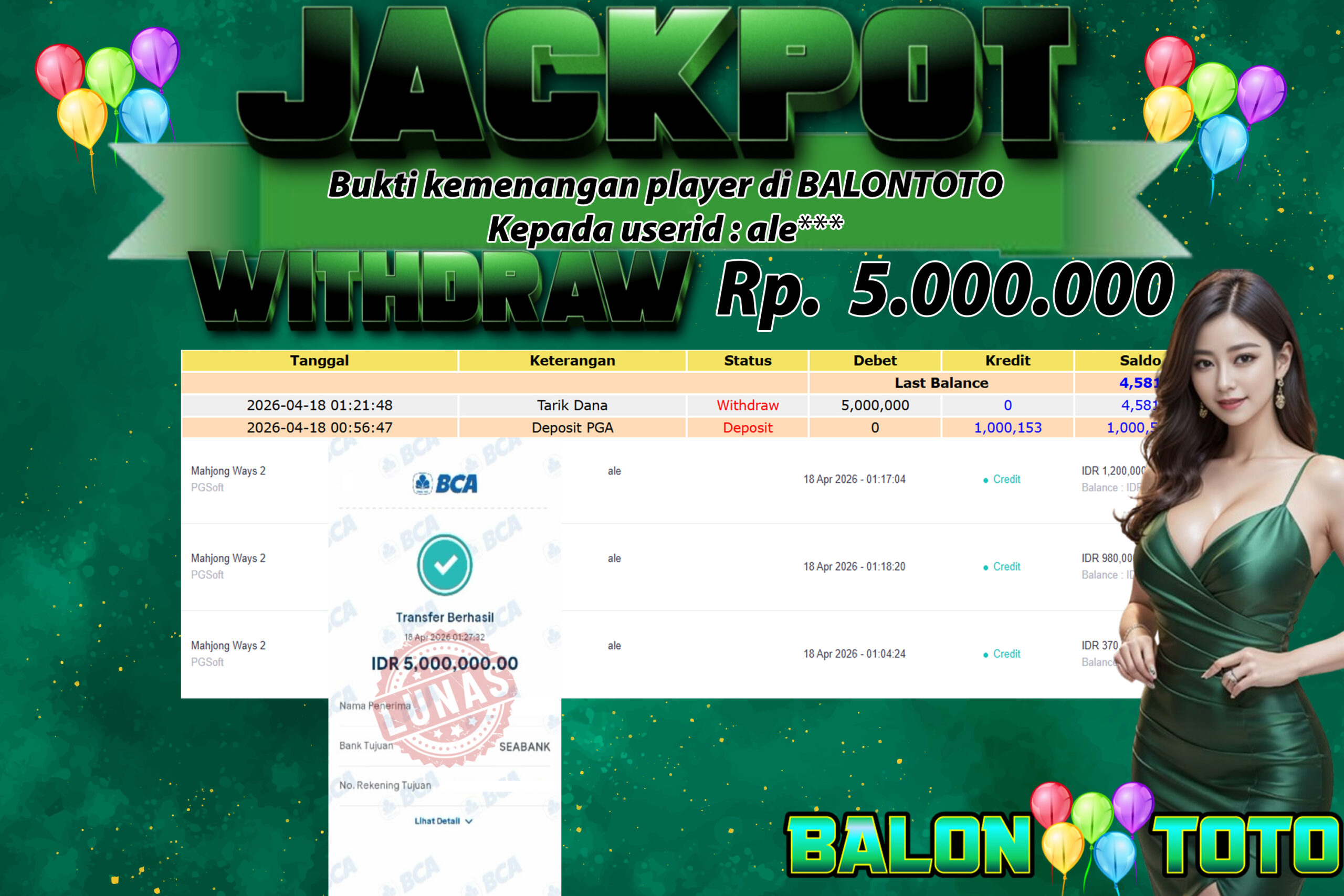 Prediksi BALONTOTO